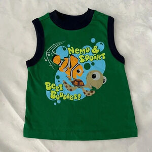 Disney Finding Nemo  & Squirt Muscle Tank | 24M